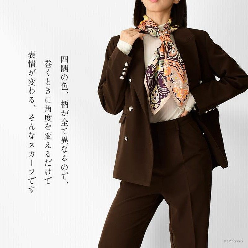 Cartier シルクスカーフ 黒金 カルティエ/スカーフ/黒×ゴールド×マルチの買取実績【ブランディア】