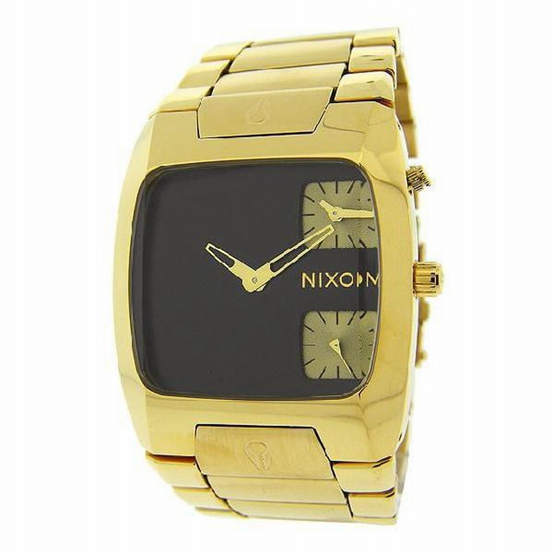 NIXON ニクソン a060510 THE BANKS ALL GOLD/BLACK メンズ ニクソン