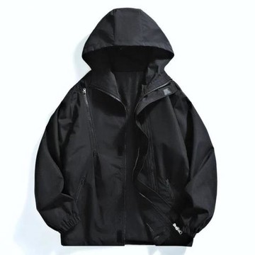 新款春秋百搭機能工裝沖鋒衣外套男女同款防風防水戶外旅游登山服