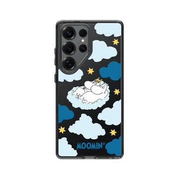 Galaxy S25 Ultra Clear 酷墨灰 - Moomin - Moomin＆歌妮-雲上小戀曲