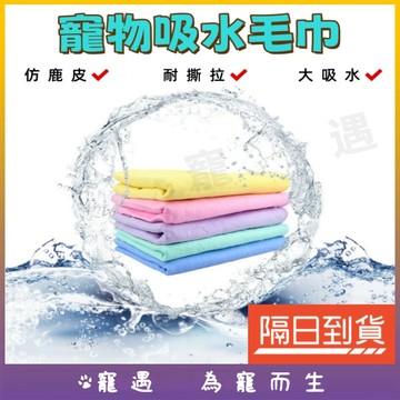 台灣出貨💕寵物快速吸乾毛巾 洗澡專用 毛巾 狗狗 貓咪 強力吸水毛巾 浴巾 大吸水掉毛 家用毛巾 多用途