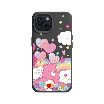 iPhone 15 SolidX 黑 - Care Bears - Love-a-Lot Bear