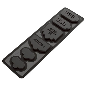 ipega 派鯊魚 SWITCH2 防塵塞  黑色  1個  PG-SW2120