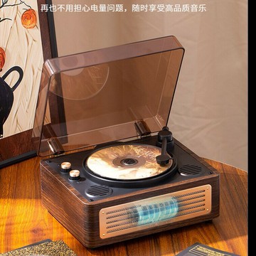 CD機 音響CD機 家用CD播放機 台灣出貨cd機播放機桌面光碟播放器便攜式充電cd音響一體機禮品