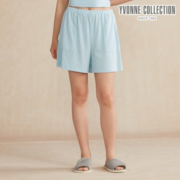 YVONNE 以旺傢飾 竹纖維短褲-春日藍（M/L）