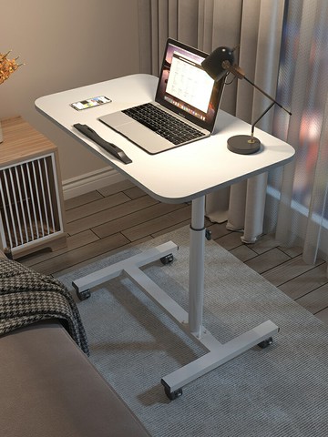 桌子升降桌臥室家用電腦桌辦公桌床上桌簡約現代寫字桌折疊床邊桌/升降桌/邊桌/可移動桌/書桌/辦公桌/學習桌/電腦桌/筆記本桌/桌子