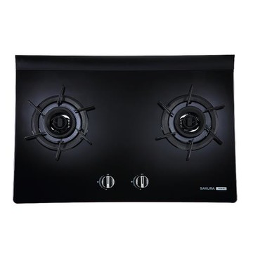 (含標準安裝)櫻花【G2921GB】雙炫火玻璃檯面爐雙口爐瓦斯爐(大面板)