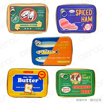 日本丸真 yup!創意收納包  扁扁罐頭系列