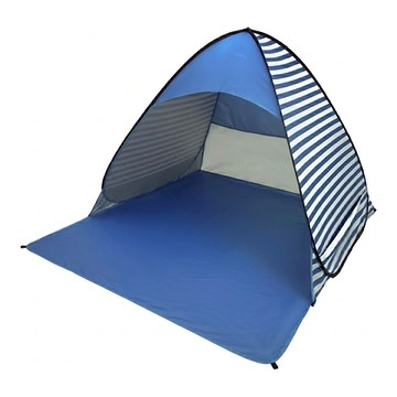 朱尼克斯 彈開式圓頂遮陽帳篷  1-2人  藍色