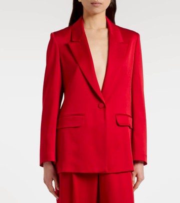Max Mara Satin crêpe blazer