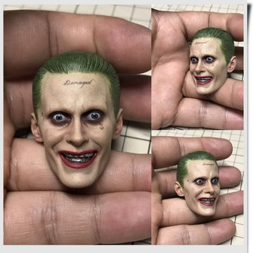 第三方 1/6 電影自殺小隊 小丑 笑臉頭雕 非HT 兵人散件