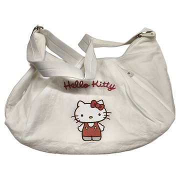 Sanrio 刺繡肩背包  44 x 3 x 27cm  凱蒂