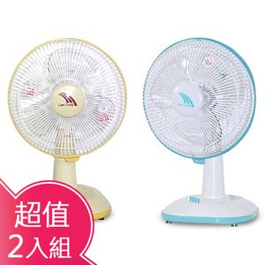 【聯統】10吋桌扇(顏色隨機) LT-2519-2入組
