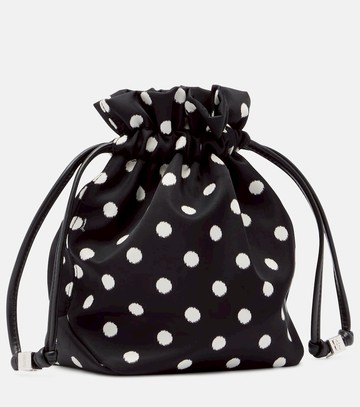 Ganni Bou polka-dot pouch