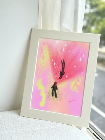 【動畫創作系列】 20 x 30cm 印製畫作