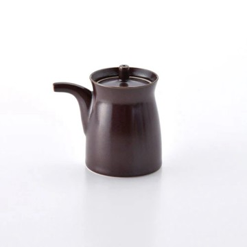 白山陶器 G型醬油壺 L 深棕