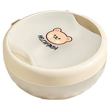 上手家居 小熊水果盒  1組  米色