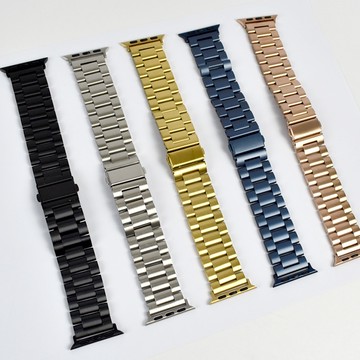 apple iwatch蘋果單色鋼錶帶【NEA28】