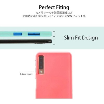 Galaxy A7 ケース 耐衝撃 GalaxyA7 ケース 2019 ソフト シリコン TPU