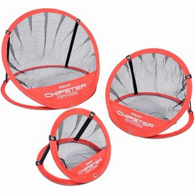 ゴースポーツ チップスターレンジ ゴルフチッピングネット レッド 3ピース GoSports 練習用
