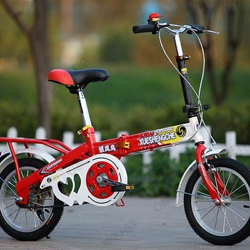 折疊自行車超輕便攜帶12寸14寸16寸20寸兒童男女孩學生單車腳踏車