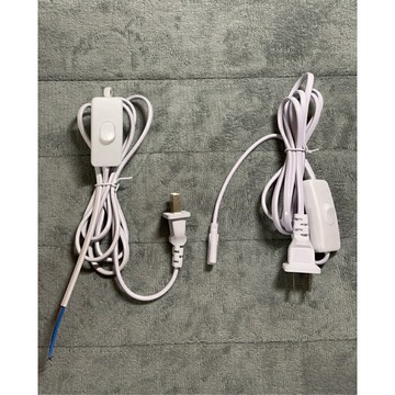 開關線插頭電源線 線長180公分檯燈燈具適用 (電源接線/2孔8字)