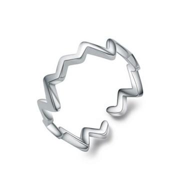 現貨+預購 925純銀戒指銀飾-時尚百搭幾何圖形七夕情人節生日禮物女配件73an92【獨家進口】【米蘭精品】