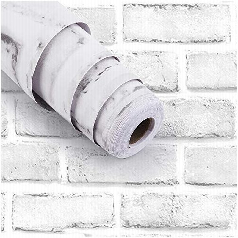 壁紙シール はがせる 壁紙 レンガ 防水 45cm 長さ6m リメイクシート 防水防油 剥がせるシート クロス 圧力感をか 通販 Lineポイント最大get Lineショッピング