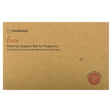 KeaBabies, Ease，孕婦託腹帶，中號/大號，午夜黑，1 條