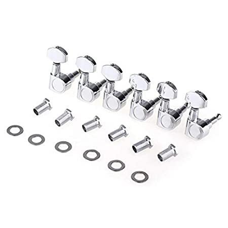 Guitar Parts Pro in Line Sealed Dual Pin Guitar Tuners Tuning Pegs Keys M