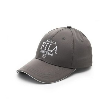 FILA 吸排運動帽-灰色 HTA-5004-GY