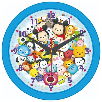 HUNDRED PICTURES 百耘圖 TsumTsum時鐘拼圖 直徑 268mm  168片  TsumTsum時鐘  1盒