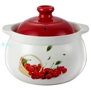 ☢✧真煲砂鍋燉鍋耐高溫瓦罐湯煲陶瓷小沙鍋煲湯鍋家用燃氣明火大湯鍋