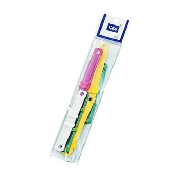 徠福 原子夾 塑膠 (5支入/包) 30包/盒 NO.2500【APP滿額下單4%點數(單一帳號最高1500點)】6/30止