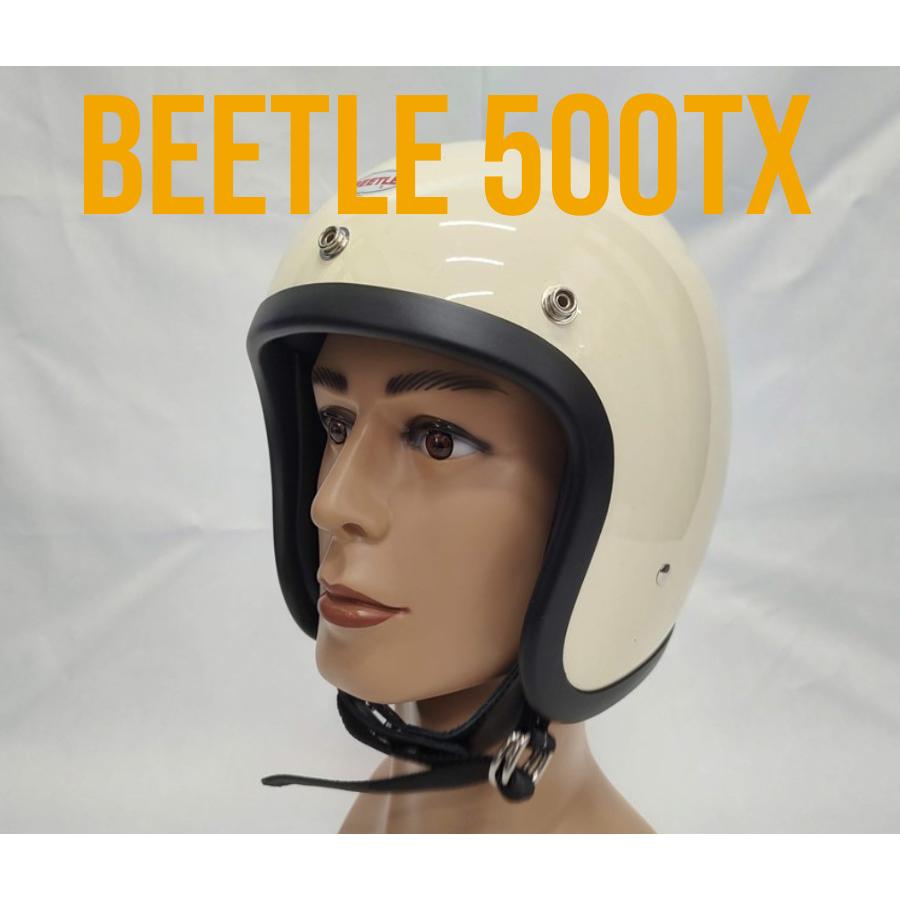 正規取扱店 オーシャンビートル BEETLE 500TX-2 アイボリー ヘルメット ...