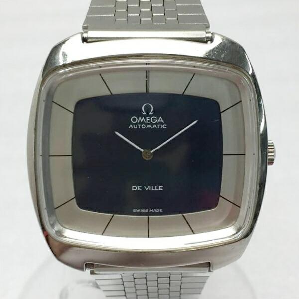 OMEGA オメガ デビル DUSTPROOF 151.0051 ネイビー 自動巻き