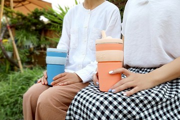 【dr.Si 矽寶巧】2023公版新色-750ml巧力杯(含隔熱環) 矽膠杯
