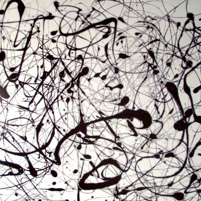jackson pollock ジャクソンポロック ポスター（中古