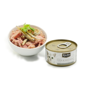 Kit Cat 貓罐-鮪魚.鯷魚 80g*24入