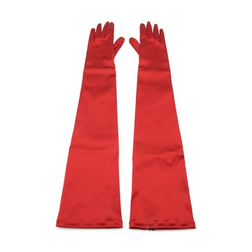 Dolce & Gabbana - Bright Red Elbow-length Kim Gloves