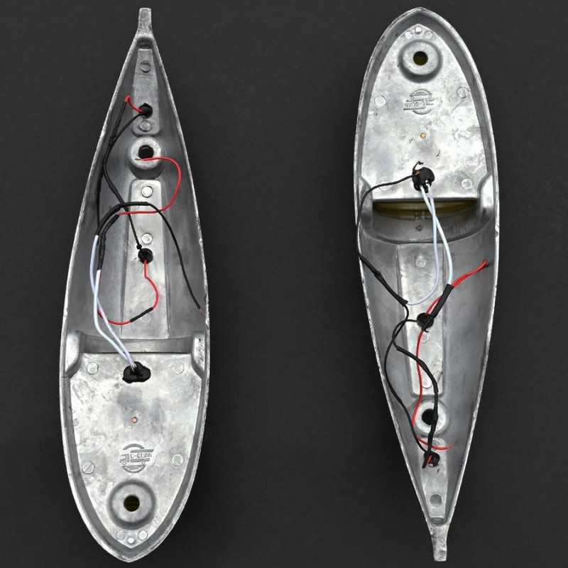 デコトラ　ナマズマーカー 楽天市場】【送料無料】 サイドマーカー ナマズランプ イエロー