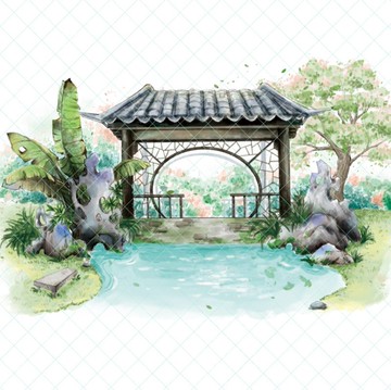 碧水亭 PET 紙膠帶