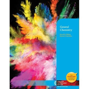General Chemistry : VOL 1 + VOL 2 (11版) EBBING、GAMMON  Cengage