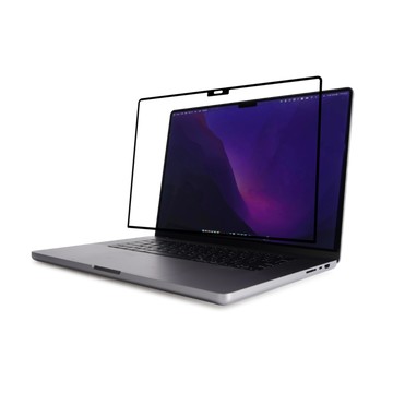 Moshi iVisor AG 防眩光螢幕保護貼 For MacBook Pro (16", M1, 2021)-黑