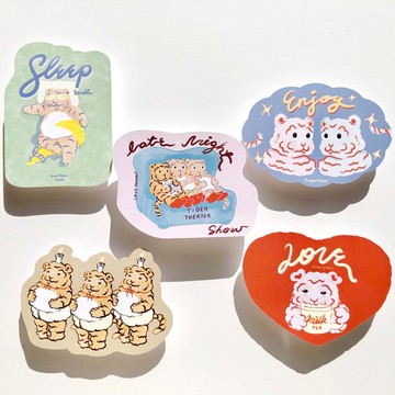 2025家虎的日常|造型卡片|5款
