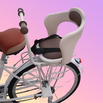 號自行車兒童座椅后置電動車車后座座椅小孩寶寶加厚加寬加粗207M 快速出貨