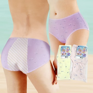 冰絲涼感精靈生理褲-8116-2件組