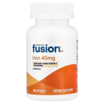 Bariatric Fusion, 鐵 + 維生素 C，60 粒膠囊
