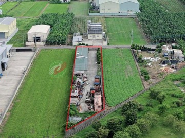 大寮和發工業區12米大面寬-未保登建物都內農地｜高雄市大寮區大寮段二小段