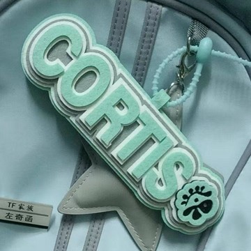 【新款Cortis周邊】🍀🍀臺灣出貨🍀🍀CORTIS男團織布掛件書包鑰匙扣趙雨凡馬丁應援周邊揹包掛飾